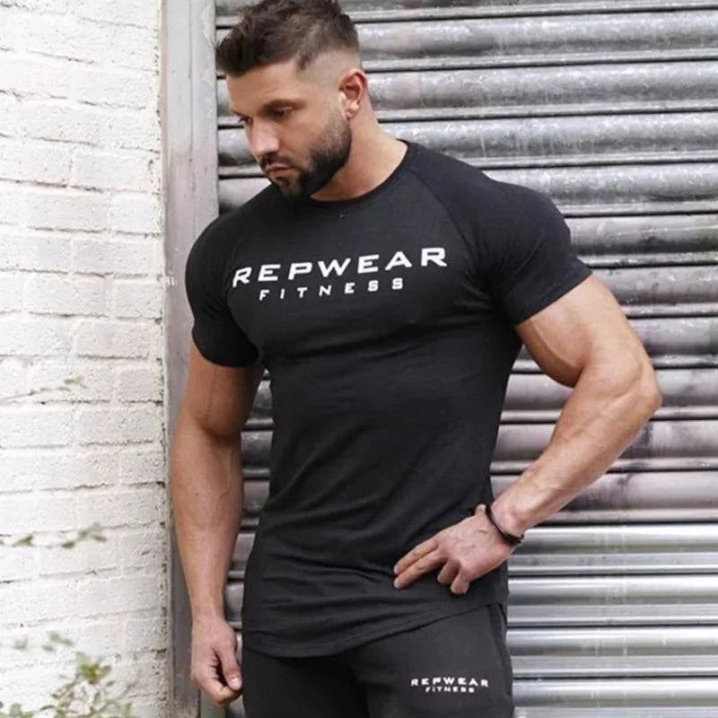 Men T Shirt Short Sleeve Shirts - D N A Fitness&Beauty