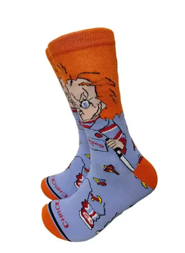 Chucky Anime Cosplay Socks - D N A WeaDWeaR