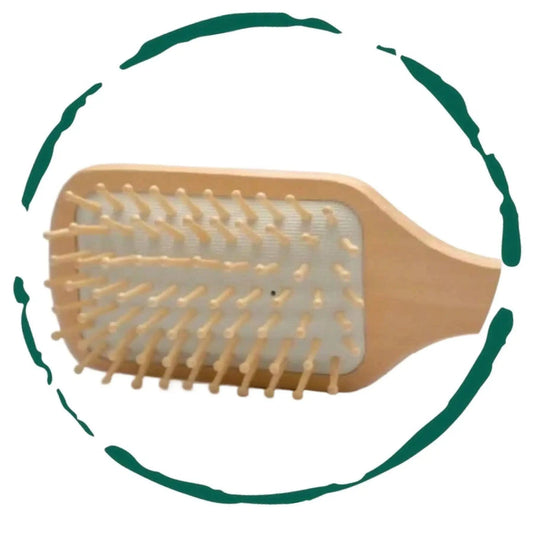 Wooden Detangling Hair Brush - D N A Fitness&Beauty