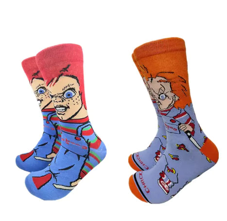 Chucky Anime Cosplay Socks - D N A WeaDWeaR