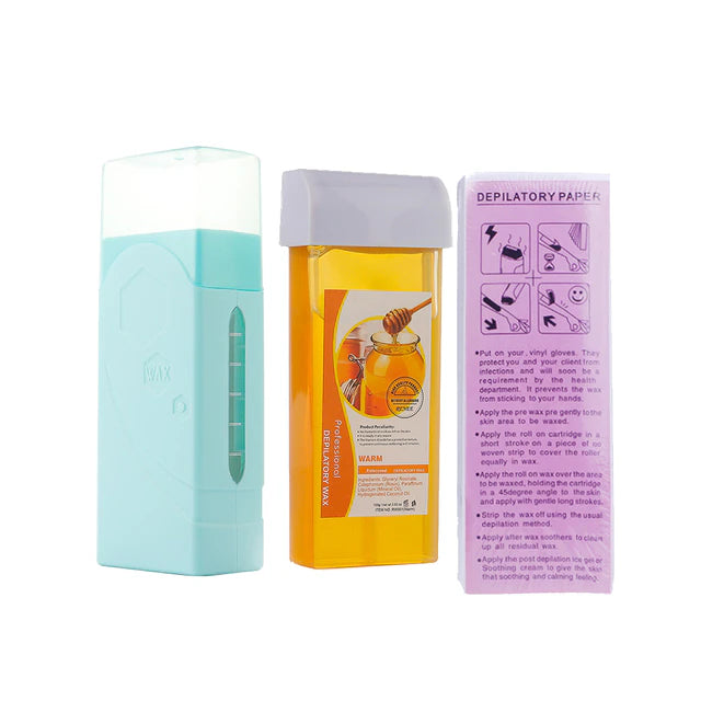 Electric Wax Hair Removal Kit - D N A Fitness&Beauty