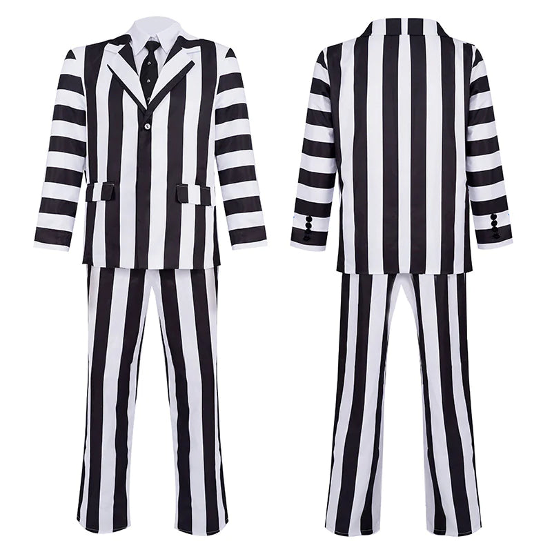 Ultimate Beetlejuice Cosplay Costume – Channel Your Inner Michael Keaton! - D N A WeaDWeaR