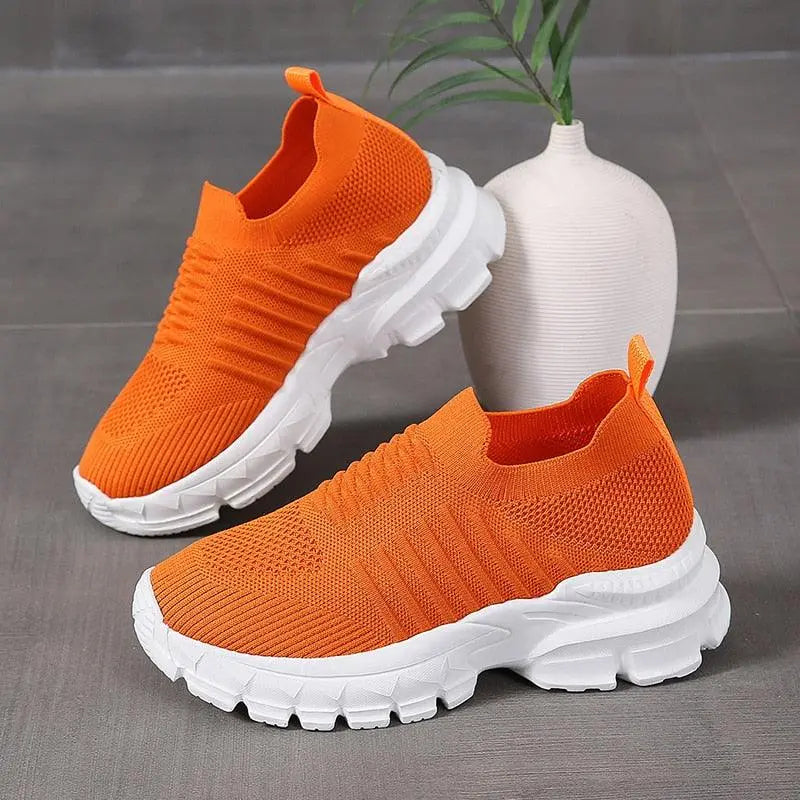 Women's Platform Casual Sneakers - D N A Fitness&Beauty