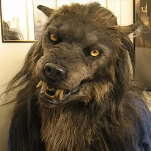 Scary Halloween Wolf Mask - D N A WeaDWeaR