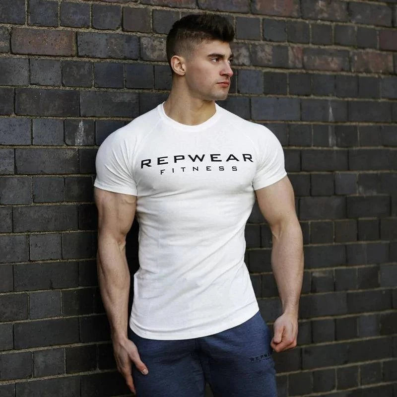 Men T Shirt Short Sleeve Shirts - D N A Fitness&Beauty