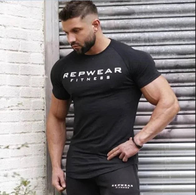 Men T Shirt Short Sleeve Shirts - D N A Fitness&Beauty