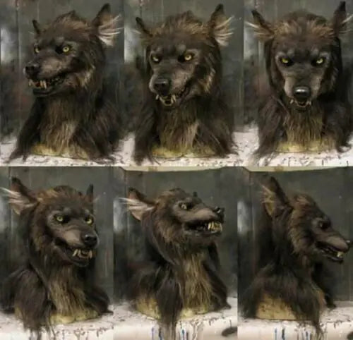 Scary Halloween Wolf Mask - D N A WeaDWeaR