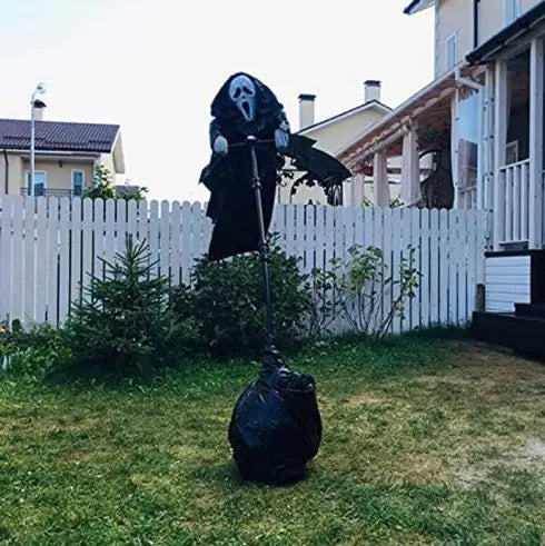 Halloween Ghost Face Scarecrow - D N A WeaDWeaR