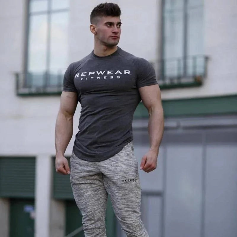 Men T Shirt Short Sleeve Shirts - D N A Fitness&Beauty