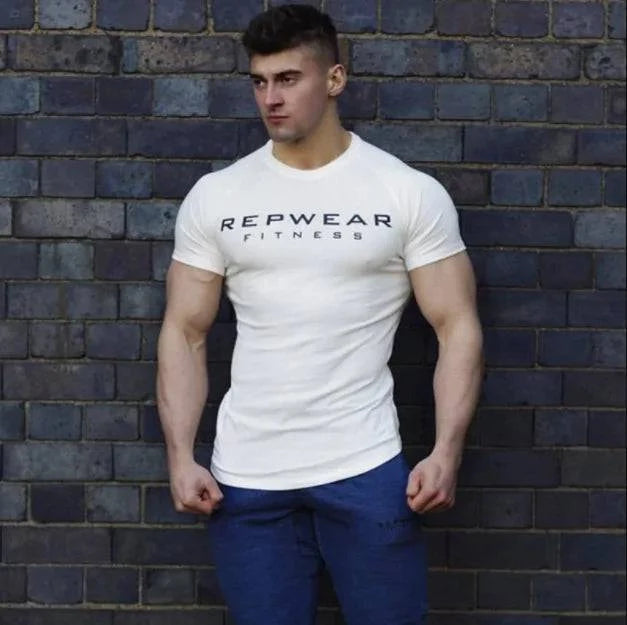 Men T Shirt Short Sleeve Shirts - D N A Fitness&Beauty