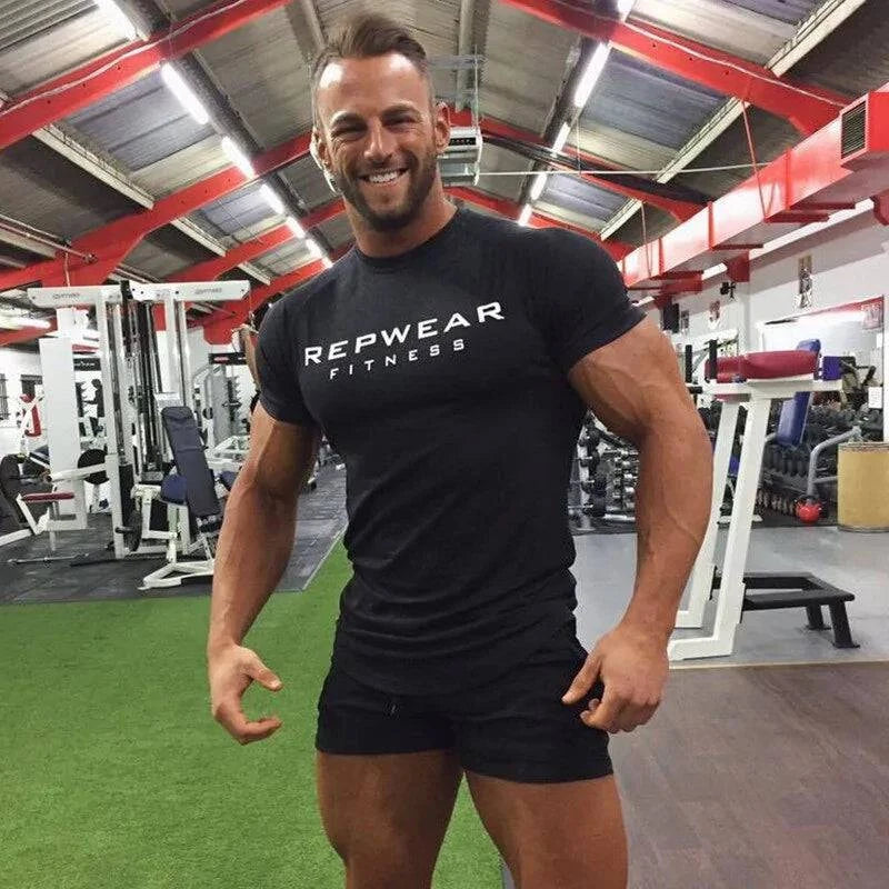 Men T Shirt Short Sleeve Shirts - D N A Fitness&Beauty