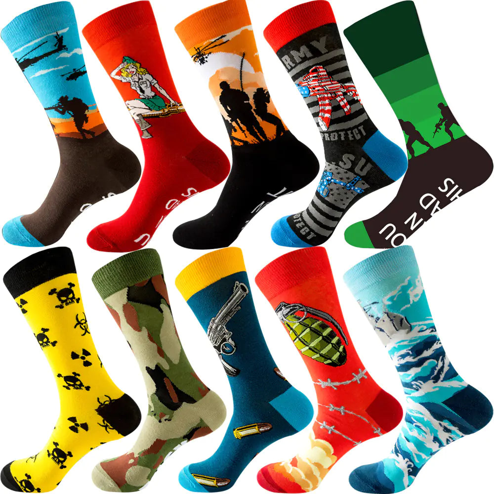 Featured color socks - D N A WeaDWeaR