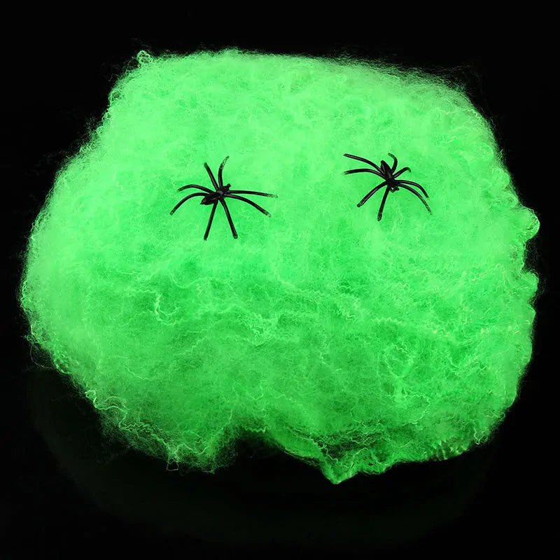 Spider Web Halloween Decoration - D N A WeaDWeaR