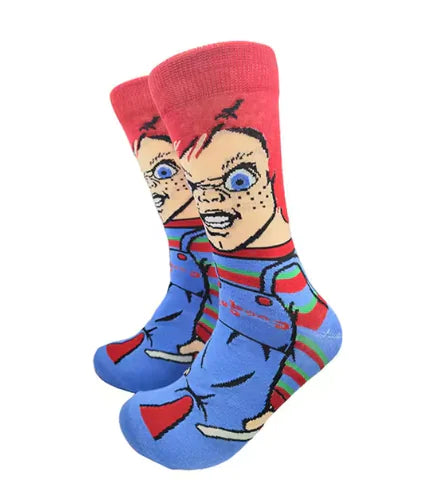 Chucky Anime Cosplay Socks - D N A WeaDWeaR