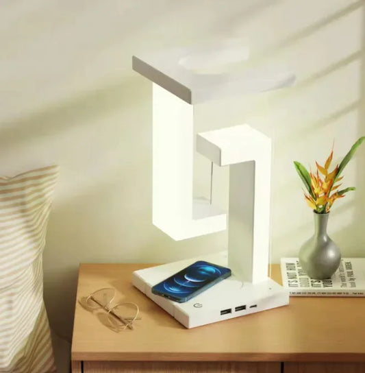 Lumi Float Wireless Charging Lamp - D N A WeaDWeaR