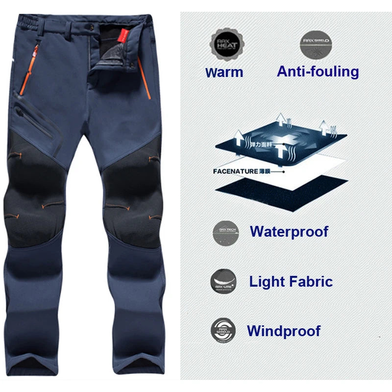 Men Oversized Winter Outdoor Pants