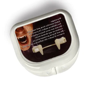 Retractable Halloween Vampire Fangs - D N A WeaDWeaR