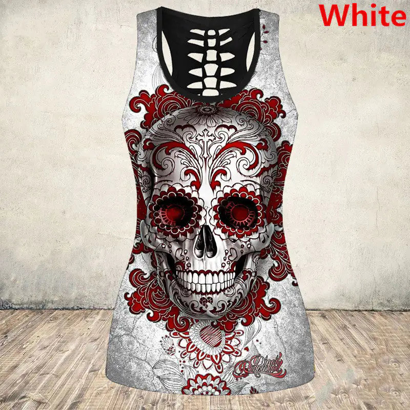 Best Halloween Skull Shirt - D N A WeaDWeaR