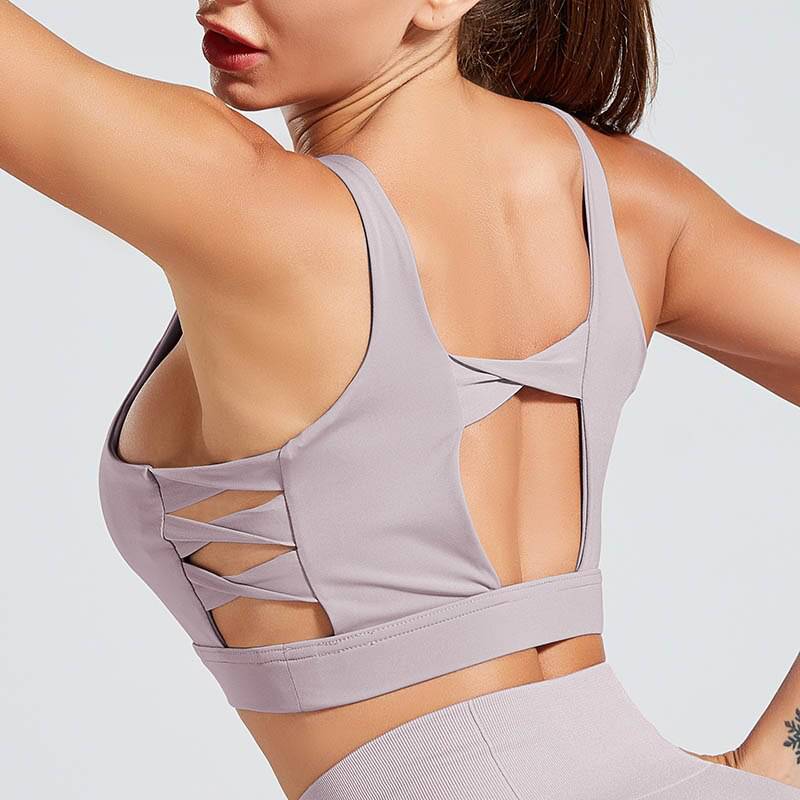 Breathable Fitness Shockproof Sports Bra - D N A Fitness&Beauty