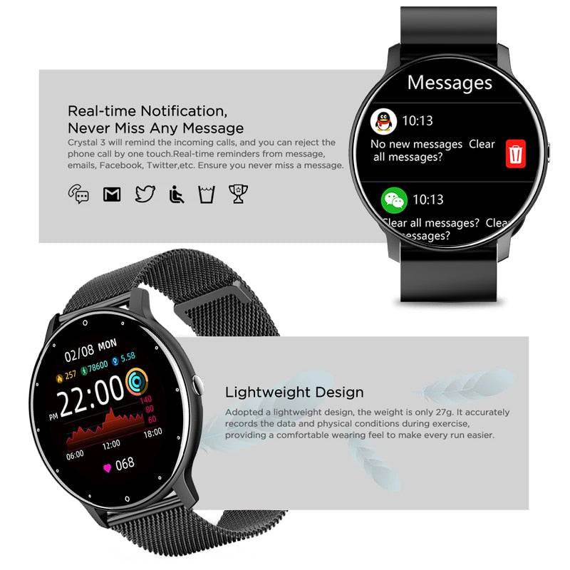 Fitness IP67 Waterproof Smartwatch - D N A Fitness&Beauty