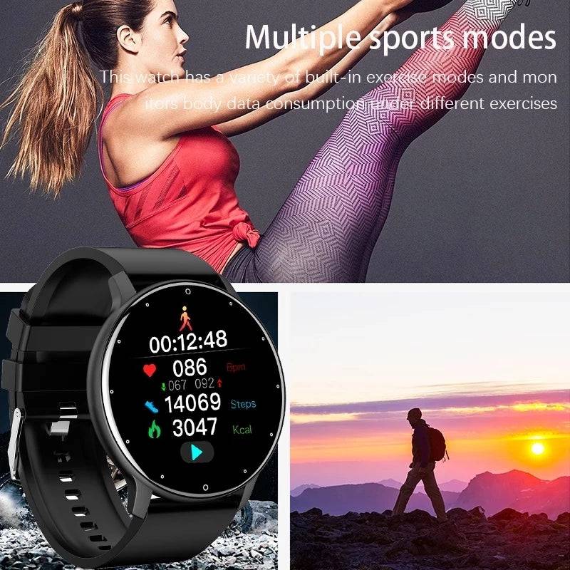 Full Touch Screen Fitness Smart Watch - D N A Fitness&Beauty