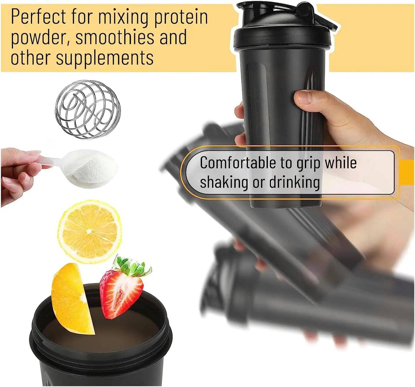 Portable Protein Powder Shaker - D N A Fitness&Beauty