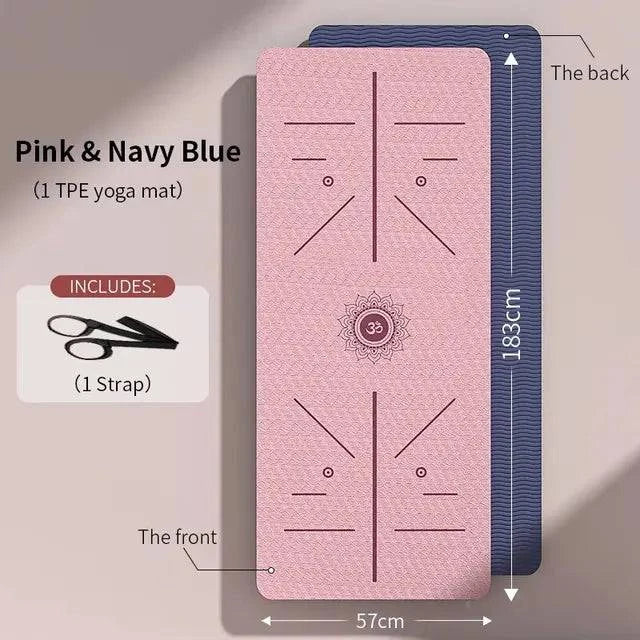 Yoga Mat Non Slip - D N A Fitness&Beauty