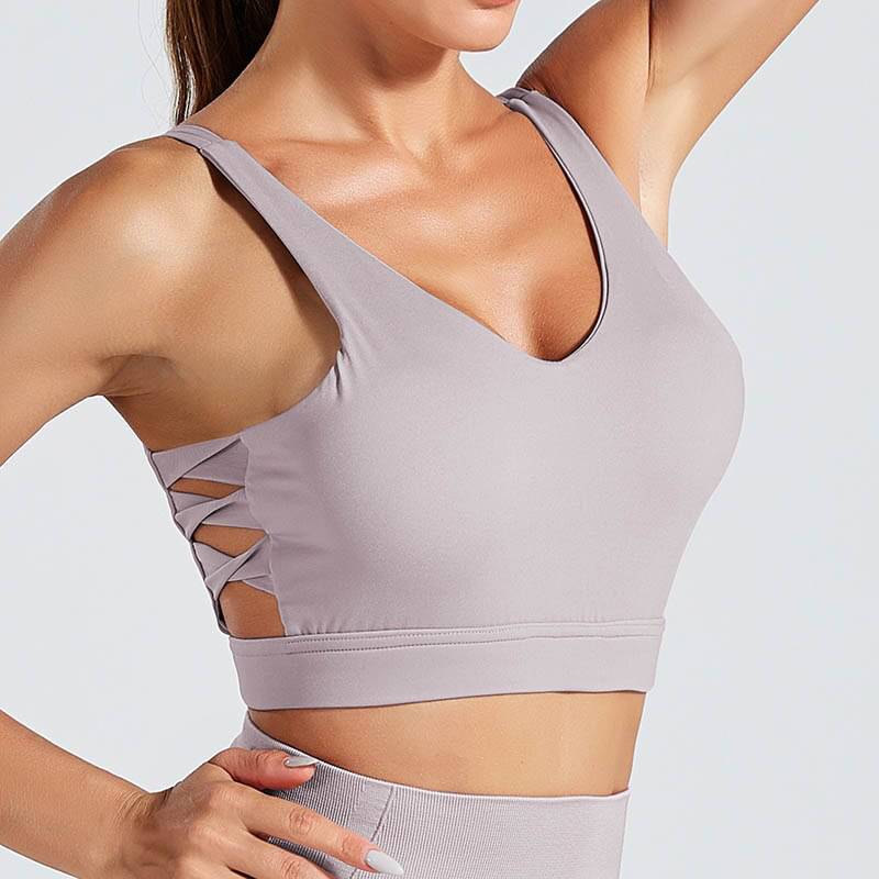 Breathable Fitness Shockproof Sports Bra - D N A Fitness&Beauty