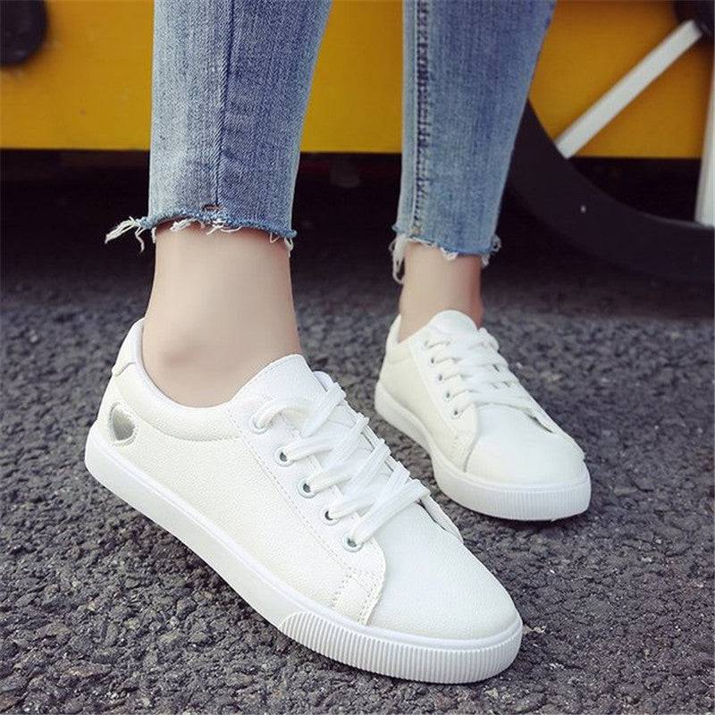 Skate White Shoes Women's - D N A Fitness&Beauty