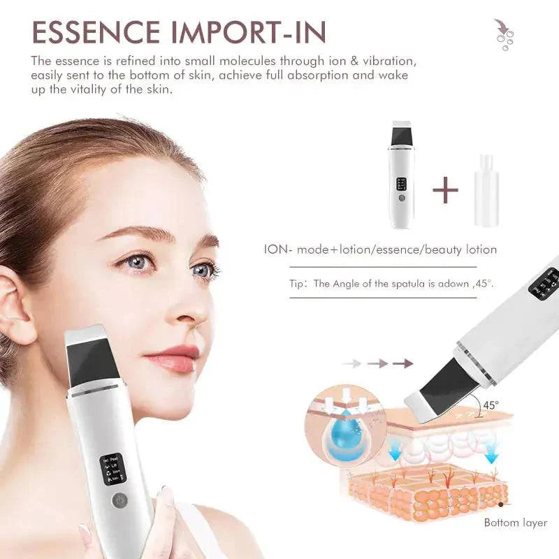 Ultrasonic Facial Spatula - D N A Fitness&Beauty