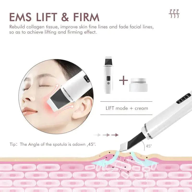 Ultrasonic Facial Spatula - D N A Fitness&Beauty